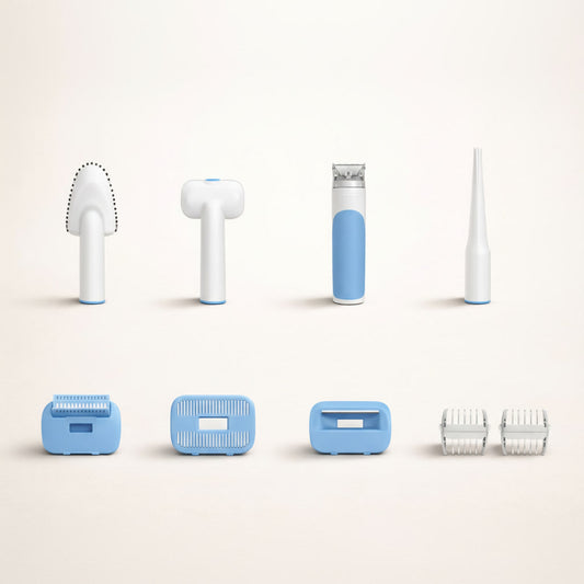 Appareil toilettage multifonctions 7 embouts | 2 peignes réglables