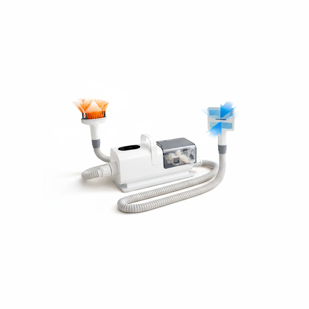 Appareil toilettage multifonctions 8 embouts | 6 peignes