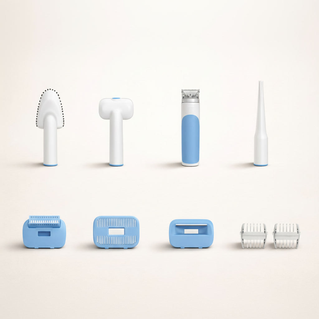 Appareil toilettage multifonctions 7 embouts | 2 peignes réglables