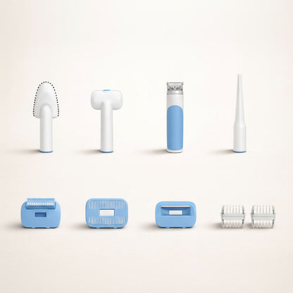Appareil toilettage multifonctions 7 embouts | 2 peignes réglables